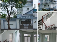 Cho thuê villa 385m2, 1 trêt, 2 lầu, mới sơn lại đẹp,KDC Khang