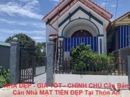 NHÀ ĐẸP - GIÁ TỐT - CHÍNH CHỦ Cần Bán  Căn Nhà MẶT TIỀN ĐẸP Tại