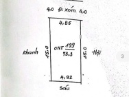 chính chủ  gửi bán lô đất 76m² tại xã Đại Yên, Chương Mỹ, Hà