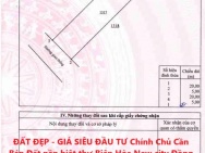 ĐẤT ĐẸP - GIÁ SIÊU ĐẦU TƯ Chính Chủ Cần Bán Đất nền biệt thự Biên