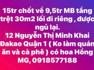 Cho Thuê Mặt Bằng Tầng Trệt - Vị Trí Đắc Địa Tại Trung Tâm Quận 1