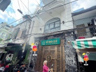 BÁN NHÀ MẶT TIỀN ĐƯỜNG SỐ ĐƯỜNG VĨNH HỘI QUẬN 4 - XE HƠI ĐẬU CỬA