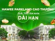 CỰC HOT – DỰ ÁN HAWEE PARKLAND CAO THƯỢNG, TÂN YÊN, BẮC GIANG