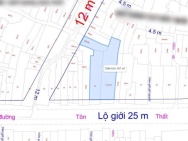 BÁN ĐẤT SIÊU KHƯNG 459M2 NGANG 13M*26M - MẶT TIỀN KD Đ.TÔN THẤT