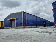 cho thuê nhà xưởng sản xuất kinh doanh XNK, khung thép kiên cố ,