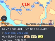 Xuân sơn hcm , 13393mv 150m mt nhưa , view suối quanh năm thích hợp