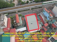 CHÍNH CHỦ Cần Bán ĐẤT TẶNG NHÀ 3 TẦNG – SỔ ĐỎ - MẶT ĐƯỜNG QUANG