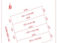 Bán lô 112m2 đất gần Bến Xe Bắc Vinh, phường Vinh Hưng, TP Vinh