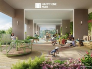 Dự án Happy One Mori dt 66,5m2  2PN 2WC chỉ 2,7 tỷ tặng nội thất