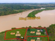 Đất thành phố BMT dt 7182m2 giáp sông Serepok, đường oto tới đất,