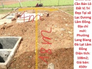 Đất Đẹp - Giá Tốt - Chính Chủ Cần Bán Lô Đất Vị Trí Đẹp Tại xã Lạc