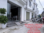 NHÀ CHÍNH CHỦ - 3 TẦNG LÔ GÓC - Khu Tiểu Trà, Phường Hưng Đạo,