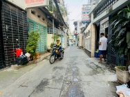 HẺM XE HƠI THÔNG- CÁCH 10M HẺM XE TẢI - 50M RA CHỢ CÂY QUÉO- HOÀN