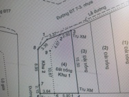 GẤP BÁN ĐẤT LÔ GÓC 2 MẶT TIỀN ĐÔNG THẠNH 7-3 – GIÁP Q12