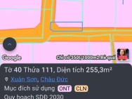 Chủ bán lô góc 2mt đường nhựa khu dân cư xuân sơn hcm