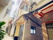 hoàng hoa thám DT 25m 6,9 tỷ lô góc 3 thoáng,dân xây,ngõ thông,ba