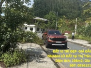 ĐẤT VỊ TRÍ ĐẸP- GIÁ ĐẦU TƯ CẦN BÁN NHANH LÔ ĐẤT tại Thị Trấn Yên