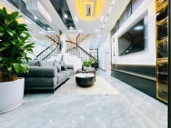 TRẦN DUY HƯNG - 6 TẦNG THANG MÁY - NGÕ THÔNG Dt  45m2 mặt tiền 3.5m