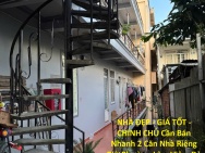 NHÀ ĐẸP - GIÁ TỐT - CHÍNH CHỦ Cần Bán Nhanh 2 Căn Nhà Riêng Biệt Vị