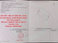 HÓT HÓT - ĐẦU TƯ SINH LỜI - Chính Chủ Bán Nhanh Lô Đất Xã Bình