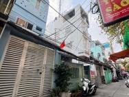 BÁN NHÀ 4 TẦNG MẶT TIỀN HXH Đ.LÊ THỊ RIÊNG, P.BÊN THÀNH, QUẬN 1 -