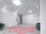 CHÍNH CHỦ CẦN SANG NHƯỢNG NHANH MẶT BẰNG NGUYÊN CĂN TẠI P.Thành