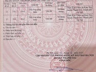 Bán lô đất thổ cư Kim Châu, Kim Thư, Thanh Oai, Hà Nội . Otô vào