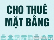CHO THUÊ MẶT BẰNG KINH DOANH – 2 MẶT TIỀN , NGÕ 130 XUÂN THỦY, CẦU