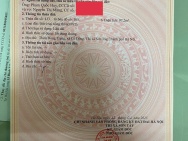 bà xã chồng em cần bán mảnh đất full thổ cư- Đoài Phương, Sơn Tây,