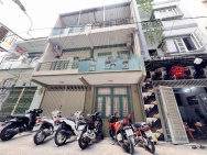 BÁN NHÀ 4 TẦNG HXH Đ.VÕ VĂN TẦN, QUẬN 3 - HIẾM NGANG LỚN 6M*8,5M SH