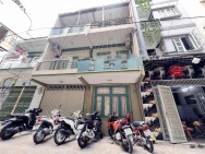 HIẾM NGANG LỚN 6M*8,5M- BÁN NHÀ 4 TẦNG MẶT TIỀN XE HƠI NGỦ TRONG