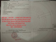 ĐẤT ĐẸP – GIÁ TỐT  – CHÍNH CHỦ CẦN BÁN Tại Khu Đô Thị An Bình Tân,