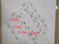 F0 MẶT TIỀN LÊ THỊ HỒNG GẤM – TRUNG TÂM HÓC MÔN – CHỈ 4,3 TỶ/LÔ