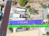 Bán 8.5m x 57m đất ONT 2 mặt tiền Lý Thái Tổ - Tân Tiến - Lagi giảm