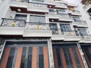 Bán nhà hẻm 5m Phan Huy Ích, 100m ra EMART, 4x10m, 4 Tầng - 4PN,