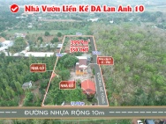 SIÊU PHẨM NHÀ VƯỜN NGHỈ DƯỠNG MẶT TIỀN ĐƯỜNG NHỰA DIỆN TÍCH LỚN GIÁ