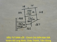 ĐẦU TƯ SINH LỜI - Chính Chủ BÁN Bán Đất Vườn-Xã Long Định, Châu