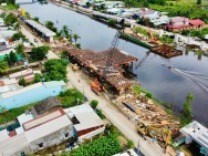 Cho thuê nhà vườn mặt sông 900m² tại Đường Vườn Thơm, huyện Bình