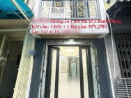 Nhà 2 tầng hẻm 23/ Đường 16 (nối dài) P.Chánh Hưng (P4 Q8 cũ ). Giá