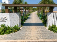 Cao tốc thông xe - Đón sóng đất nền biệt thự biển Phước Hải 500m²