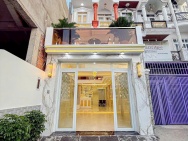 NHÀ HẺM XE HƠI, HUỲNH THỊ ĐỒNG, 4x19M, 5 TẦNG, NỘI THẤT XỊN XÒ