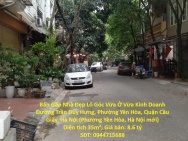 Bán Gấp Nhà Đẹp Lô Góc Vừa Ở Vừa Kinh Doanh Trần Duy Hưng, Yên Hòa,