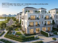 Bán Biệt thự liền kề Vinhomes Global Gate Hạ Long, 162m2, 4 tầng,