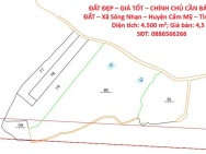 ĐẤT ĐẸP – GIÁ TỐT – CHÍNH CHỦ CẦN BÁN GẤP LÔ ĐẤT – Xã Sông Nhạn –