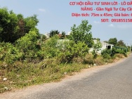 CƠ HỘI ĐẦU TƯ SINH LỜI - LÔ ĐẤT VỊ TRÍ ĐẸP TIỀM NĂNG - Gần Ngã Tư