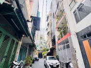 HIẾM - BÁN NHÀ 5 TẦNG MỚI MẶT TIỀN HXH ĐẬU CỬA Đ.NGUYỄN THIỆN