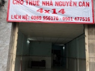 CHÍNH CHỦ CHO THUÊ NHÀ MẶT TIỀN NGUYÊN CĂN ĐƯỜNG HỒ THÀNH BIÊN –