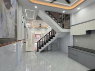 BÁN NHÀ MẶT PHỐ ĐƯỜNG 6  BÌNH HƯNG HÒA B BÌNH TÂN 64M2 5 TẦNG VỊ