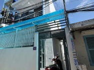 Nhà 2 tầng, dt 98m ngang 6m, hậu 6,5m full thổ cư, Sát gần chợ