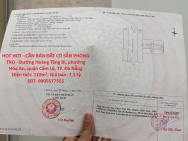HOT HOT –CẦN BÁN ĐẤT CÓ SẴN PHÒNG TRỌ - Đường Hoàng Tăng Bí, phường